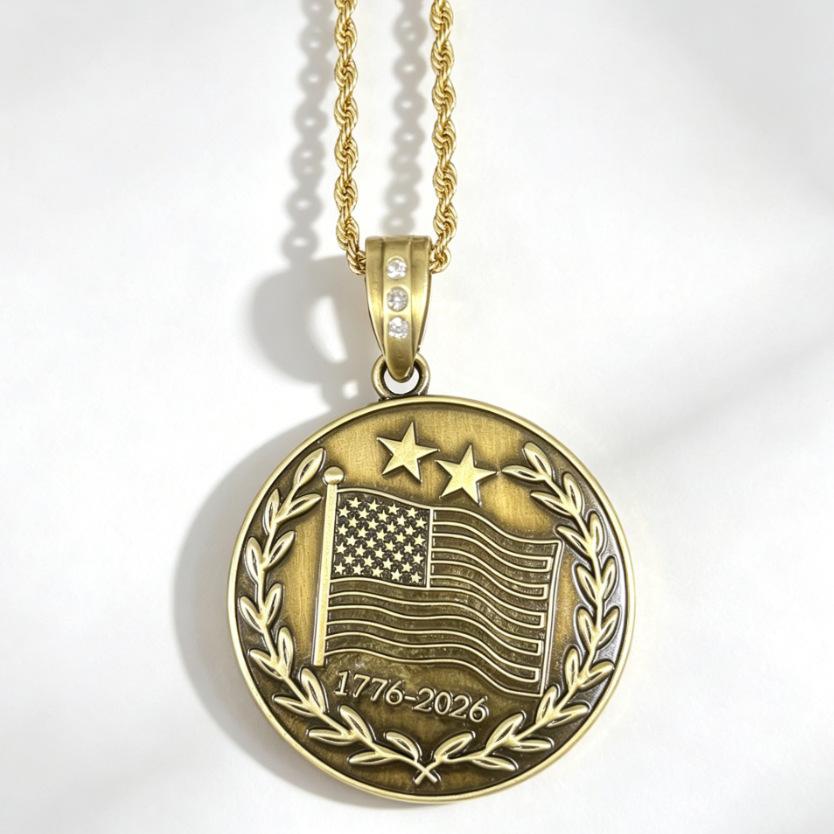 Vintage Retro Alloy Round Brand Commemorative Pendant Hip Hop Style Personality Trend Jewelry Can Be
Vintage Retro Alloy Round Brand Commemorative Pendant Hip Hop Style Personality Trend Jewelry Can Be
