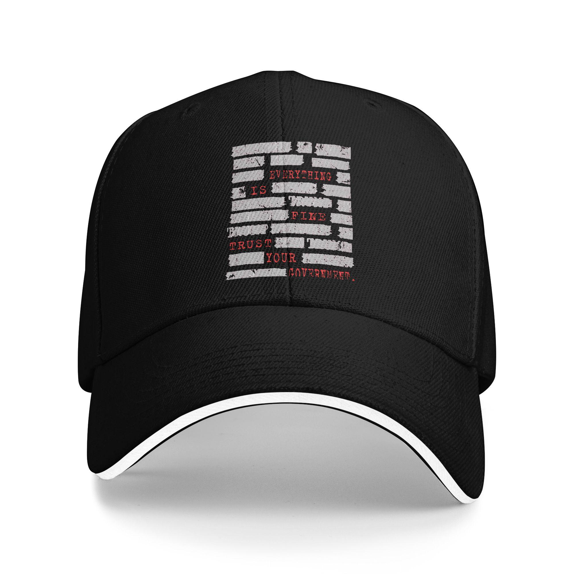 Everything Is Fine Trust Your GovernUnisext Baseball Cap y2k Cute Trucker Hat Summer UnisexTeens Running Hippie Baseball Caps One Size
Everything Is Fine Trust Your GovernUnisext Baseball Cap y2k Cute Trucker Hat Summer UnisexTeens Running Hippie Baseball Caps One Size
