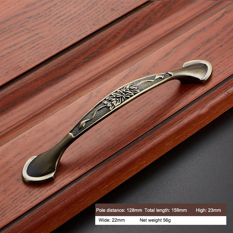 Vintage Cabinet Door Pull Handle Zinc Alloy Drawer Wardrobe Handle,22mm Screw Style 2079/128mm Hole Pitch
Vintage Cabinet Door Pull Handle Zinc Alloy Drawer Wardrobe Handle,22mm Screw Style 2079/128mm Hole Pitch