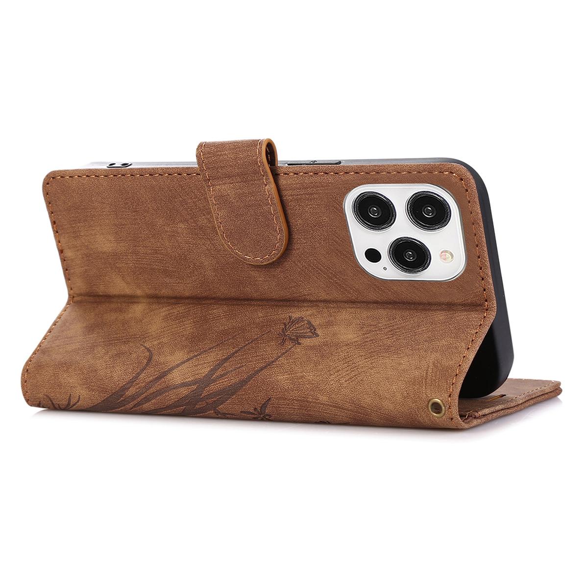 For iPhone 15 Pro Leather Flip Cover Orchid Butterfly Wallet Case with Strap Blue
For iPhone 15 Pro Leather Flip Cover Orchid Butterfly Wallet Case with Strap Blue