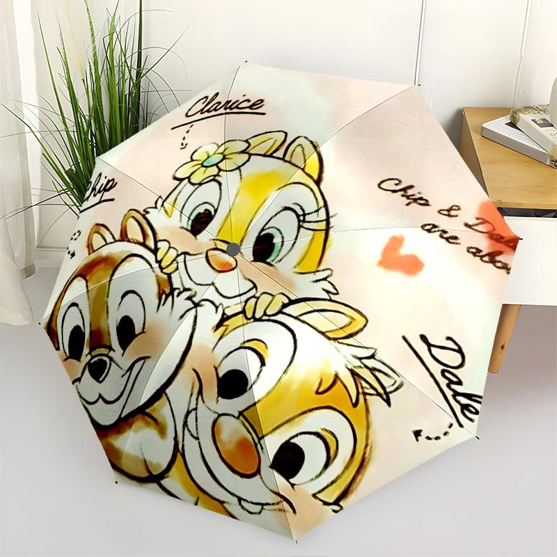 1pc Chip & Dale s Sweetheart Adventure Automatic Opening and Closing Umbrella - Lightweight 3-Fold Design, Suitable for Fans, Travel, Daily
1pc Chip & Dale s Sweetheart Adventure Automatic Opening and Closing Umbrella - Lightweight 3-Fold Design, Suitable for Fans, Travel, Daily