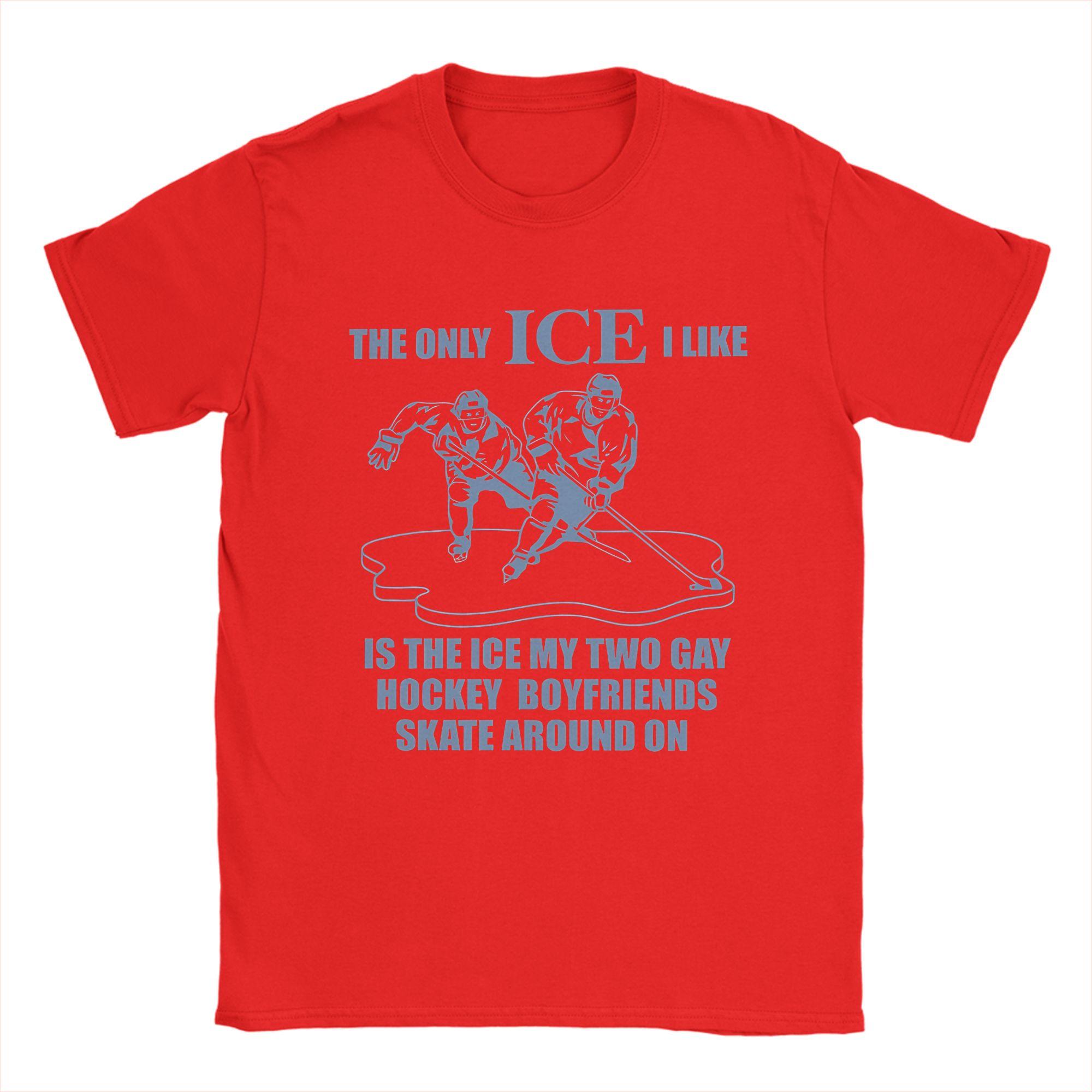 The Only Ice I Like Is The One My Hockey Boyfriends Skate On TShirts for Unisex Heated Rivalry Fun Pure Cotton Tee T Shirts S
The Only Ice I Like Is The One My Hockey Boyfriends Skate On TShirts for Unisex Heated Rivalry Fun Pure Cotton Tee T Shirts S