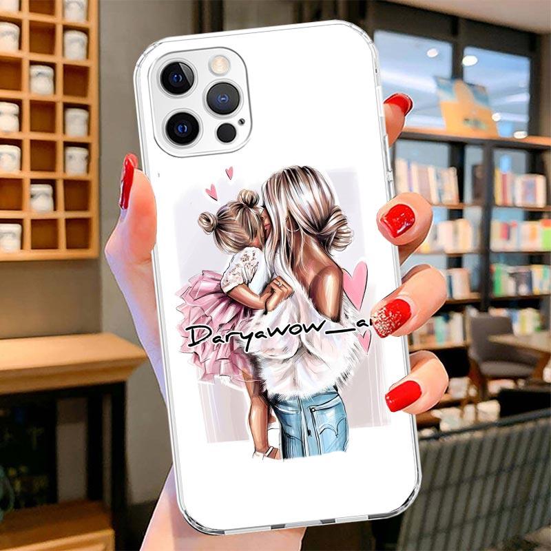 Mom Baby Girls Cover Phone Case For iPhone 16 17 Air 15 14 Pro Max 16E Phone Case 13 Mini 12 11 7 SE 8 Print Pattern Fit Cases 1 iPhone 14 Plus
Mom Baby Girls Cover Phone Case For iPhone 16 17 Air 15 14 Pro Max 16E Phone Case 13 Mini 12 11 7 SE 8 Print Pattern Fit Cases 1 iPhone 14 Plus