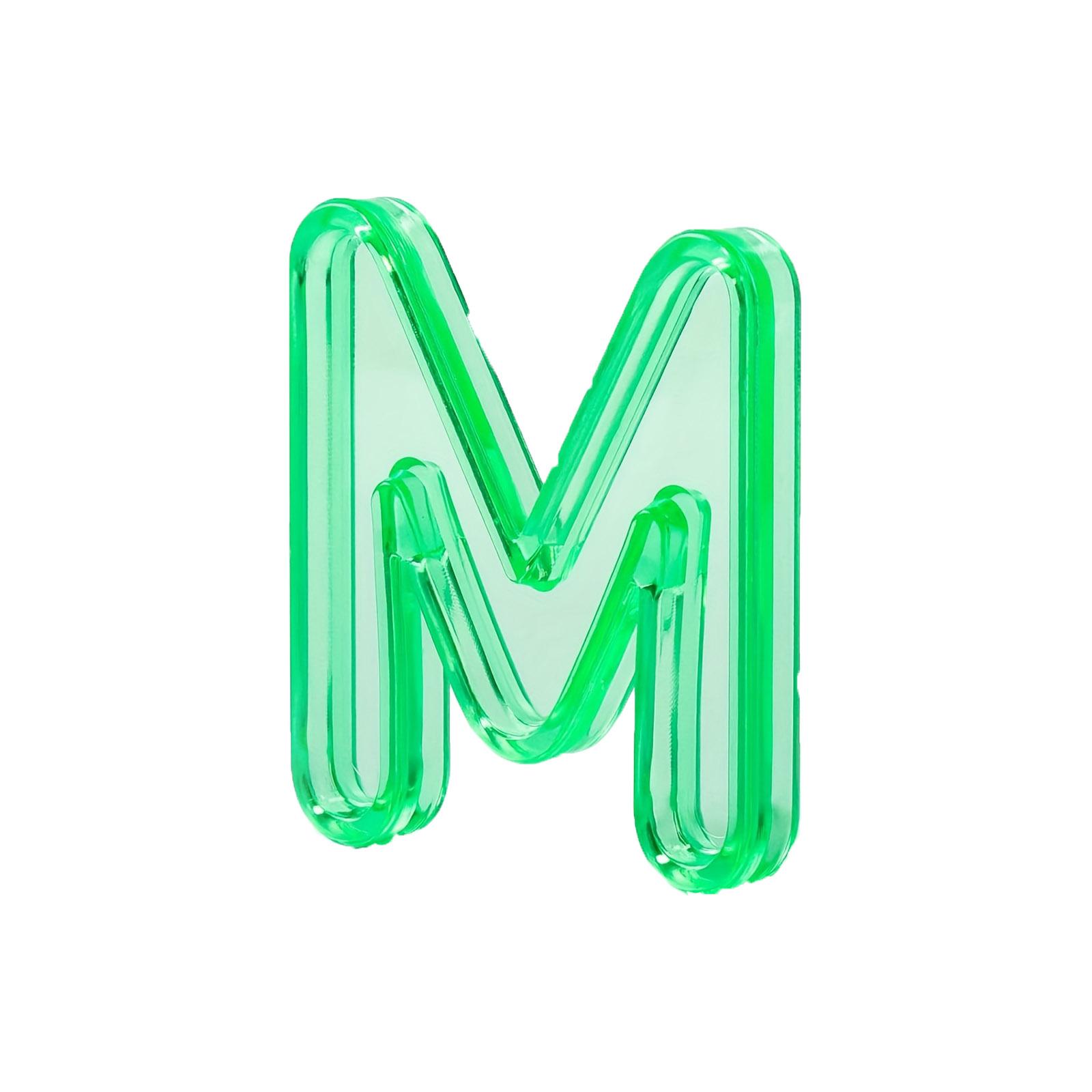 Набор для практики из 26 прозрачных пластиковых букв верхнего регистра One Size
Набор для практики из 26 прозрачных пластиковых букв верхнего регистра One Size