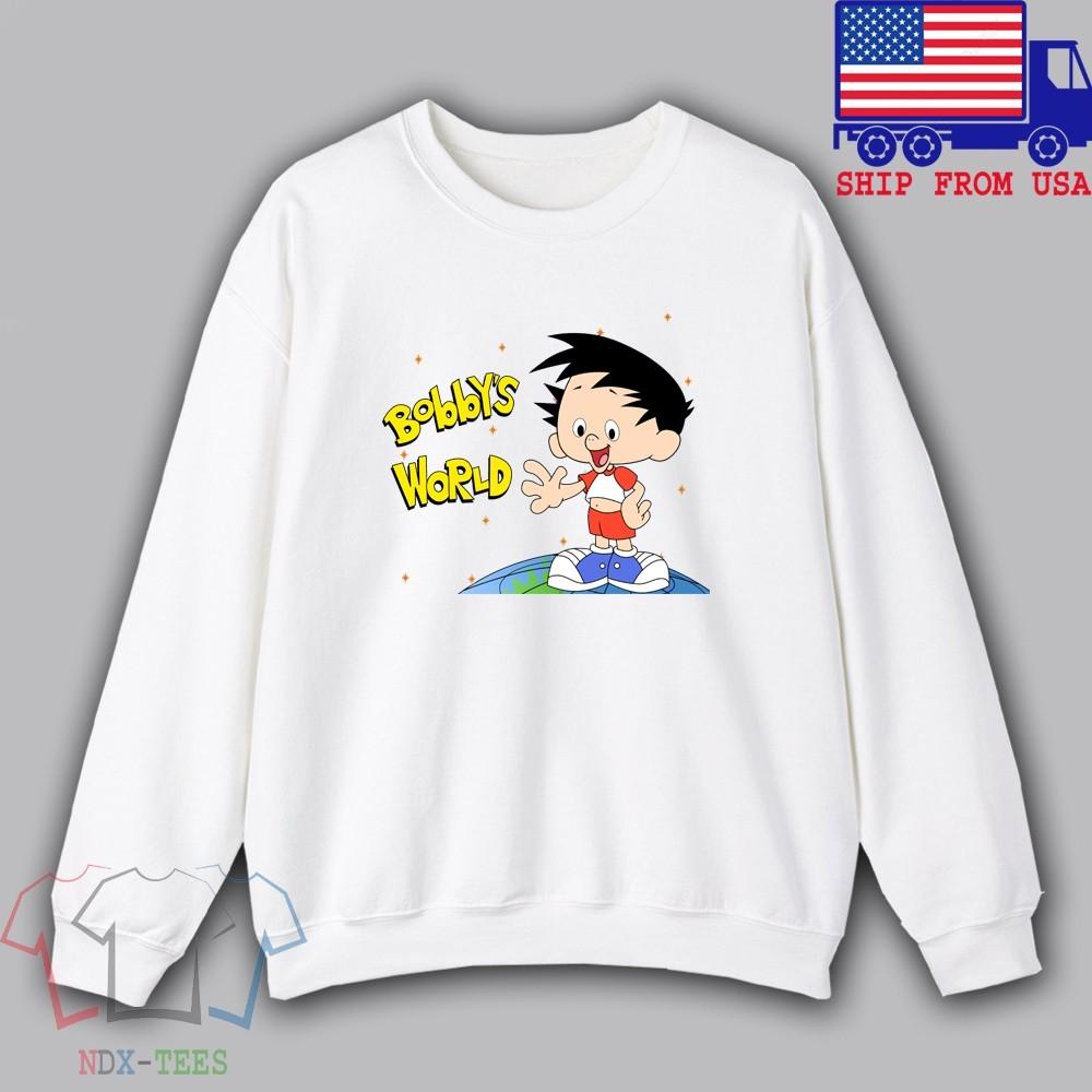 Bobby#039;s World Men#039;s White Size S to 3XL Unisex T-Shirt XXL
Bobby#039;s World Men#039;s White Size S to 3XL Unisex T-Shirt XXL