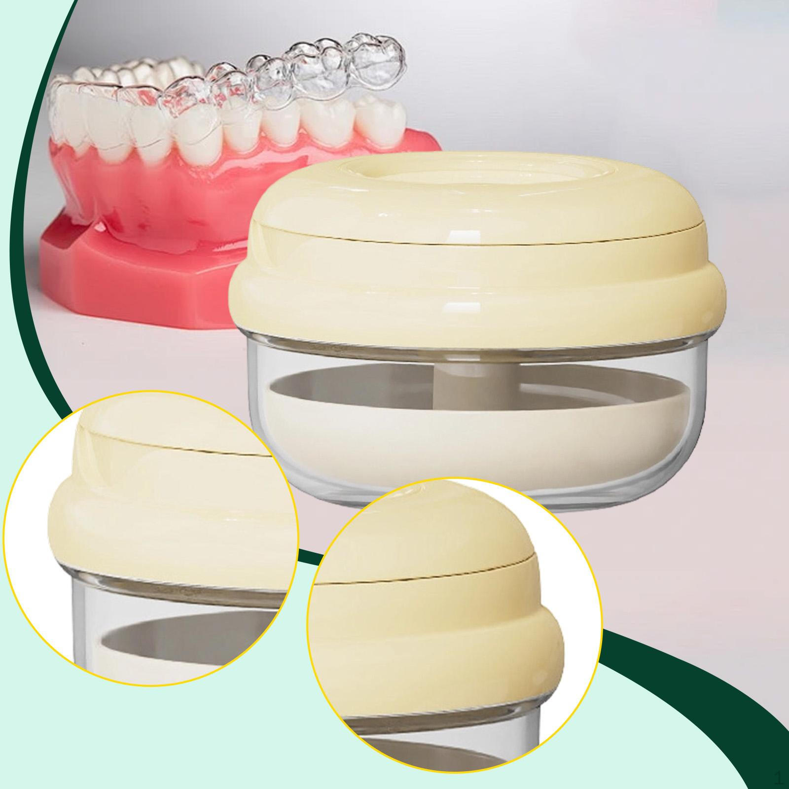 Retainer Case Easy to Clean Cleaning for Travel Office Outdoor бежевий
Retainer Case Easy to Clean Cleaning for Travel Office Outdoor бежевий