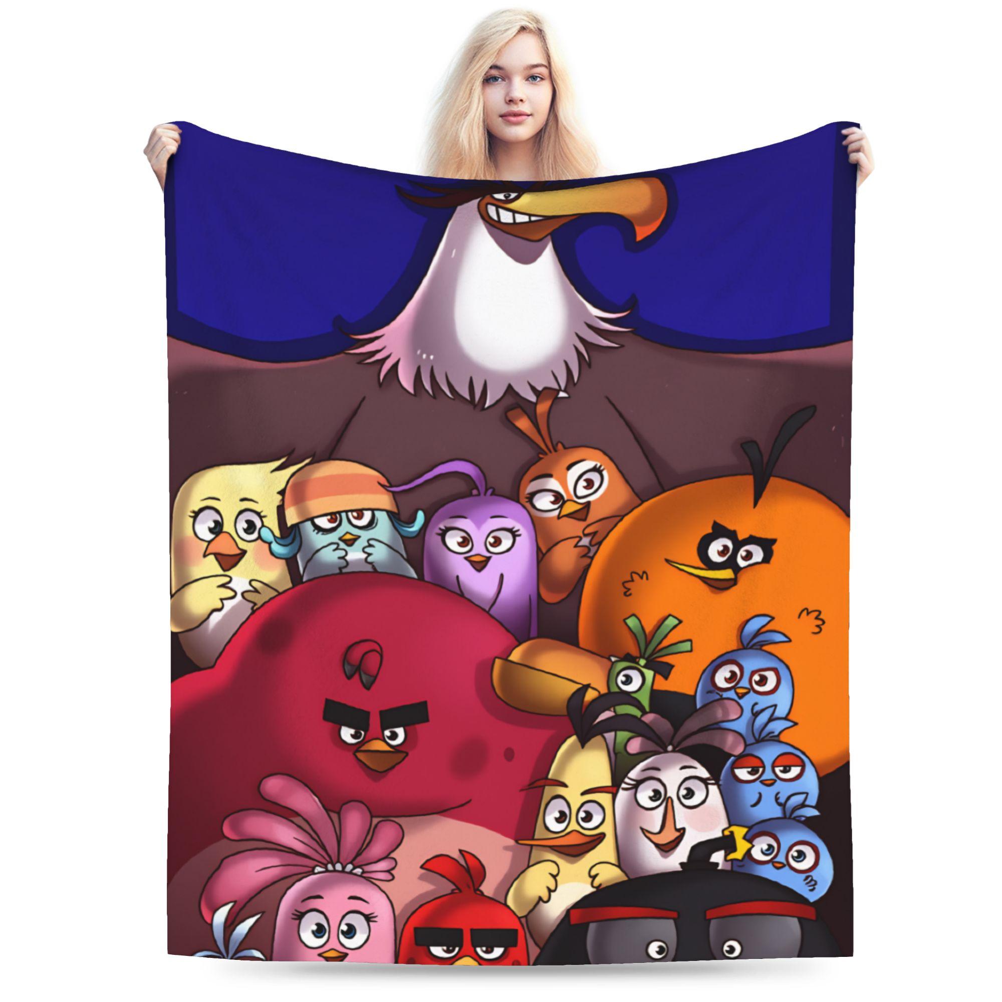 A-Angry Anime B-Birds Plush Blanket Child Flannel Throw Blanket For Couch Chair Sofa Bed Soft Quality Bedspread Birthday Present 30x40in
A-Angry Anime B-Birds Plush Blanket Child Flannel Throw Blanket For Couch Chair Sofa Bed Soft Quality Bedspread Birthday Present 30x40in
