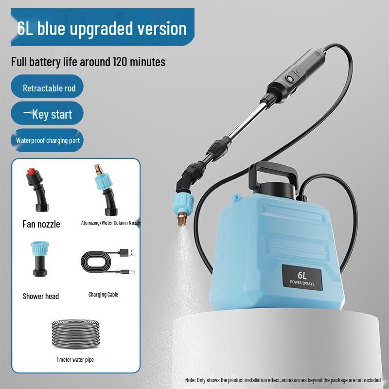 Электрический сельскохозяйственный опрыскиватель высокого давления для дома и сада
Электрический сельскохозяйственный опрыскиватель высокого давления для дома и сада