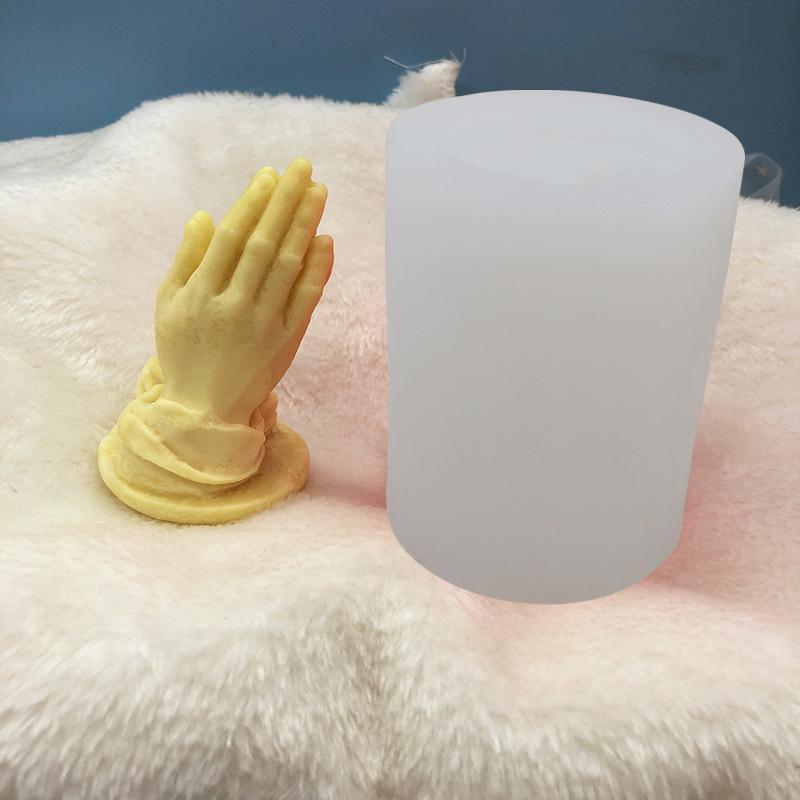 Folded Hands Together Silicone Candle Molds DlY Aromath Candle Making Tools Home Decor Handicraft Gift Prayer Gesture Mould
Folded Hands Together Silicone Candle Molds DlY Aromath Candle Making Tools Home Decor Handicraft Gift Prayer Gesture Mould