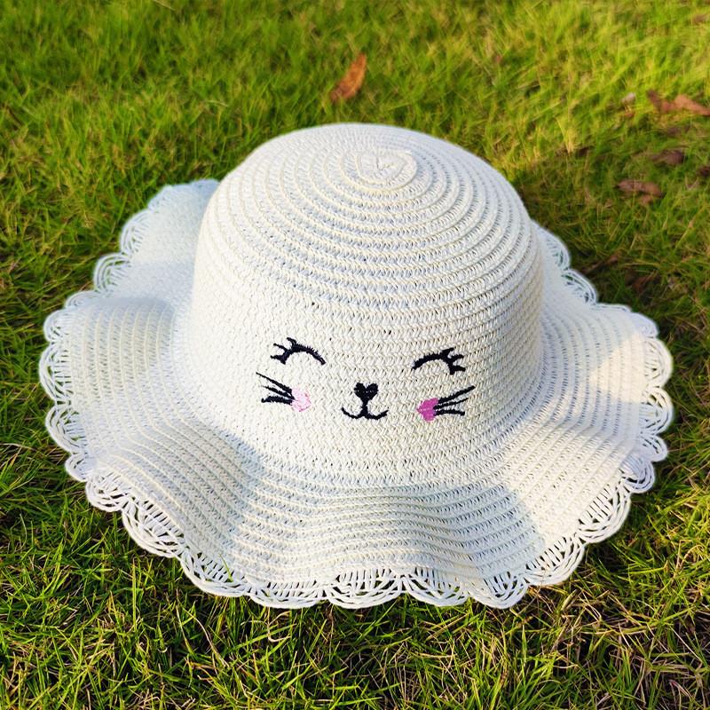 Summer girls straw hat summer new trendy woven straw hat cute children s sunshade sunscreen hat белый
Summer girls straw hat summer new trendy woven straw hat cute children s sunshade sunscreen hat белый