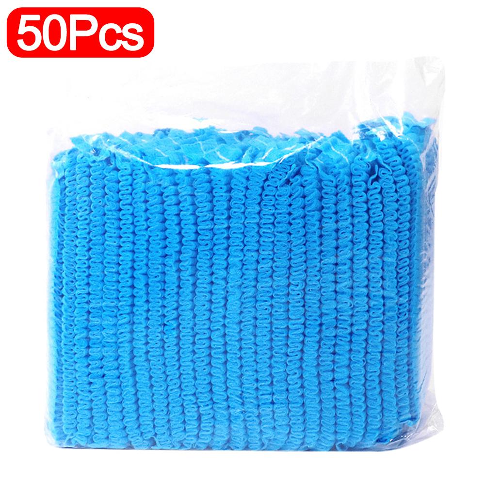 50/100pcs Disposable Bouffant Caps Stretch Net Hair Head Cover Non Woven Fabric Dust Strip Hat Cooking Kitchen Bathroom Supplies
50/100pcs Disposable Bouffant Caps Stretch Net Hair Head Cover Non Woven Fabric Dust Strip Hat Cooking Kitchen Bathroom Supplies