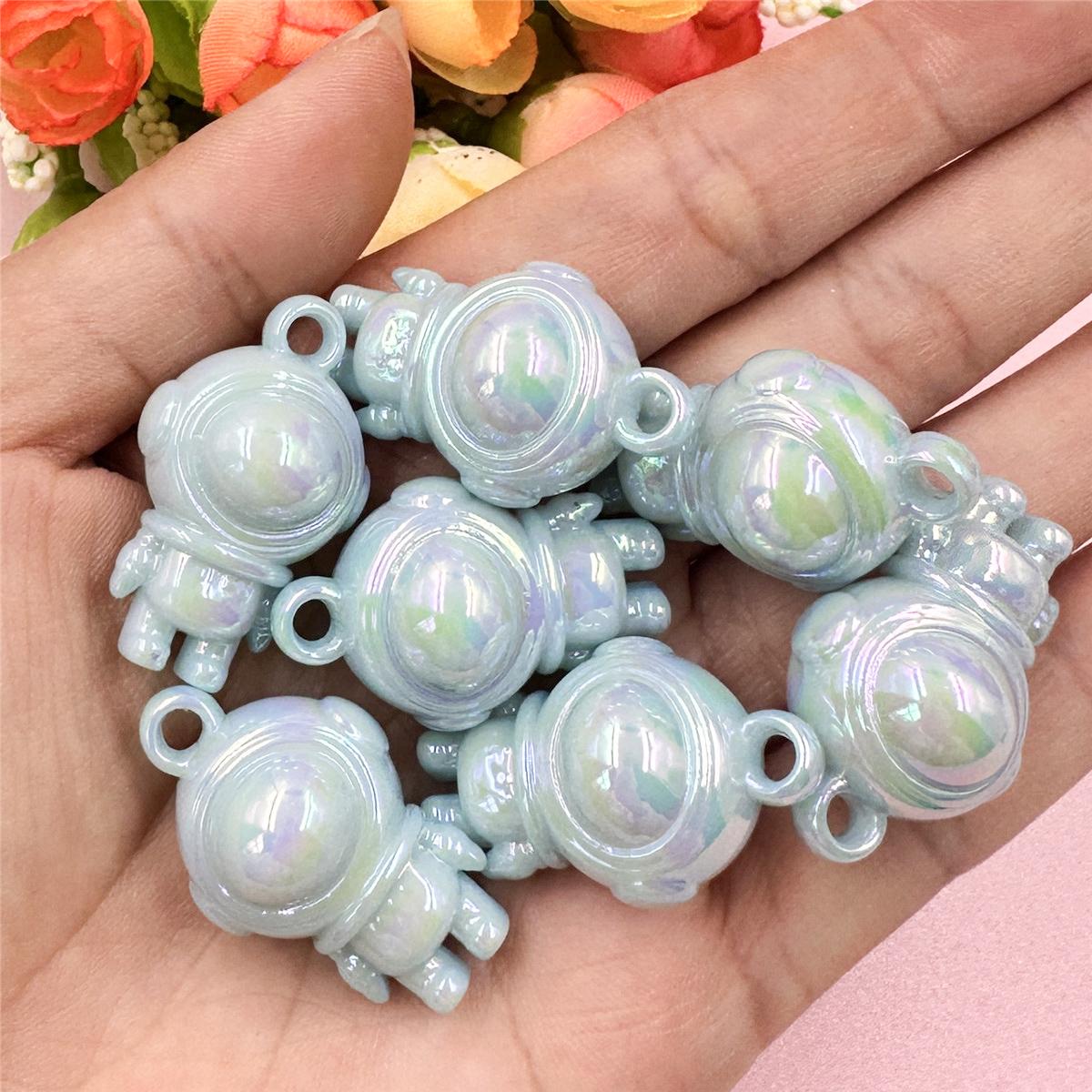 Бусины ручной работы 32 мм, акриловые ювелирные аксессуары, 7 шт., модный космонавт, сделай сам циан
Бусины ручной работы 32 мм, акриловые ювелирные аксессуары, 7 шт., модный космонавт, сделай сам циан