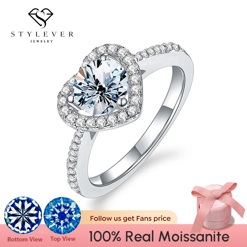 Stylever 1-2ct бриллиантовое кольцо с муассанитом в форме сердца для женщин, роскошные кольца с бриллиантами, стерлинговое серебро 925 пробы, обручальное ювелирное изделие на годовщину
Stylever 1-2ct бриллиантовое кольцо с муассанитом в форме сердца для женщин, роскошные кольца с бриллиантами, стерлинговое серебро 925 пробы, обручальное ювелирное изделие на годовщину