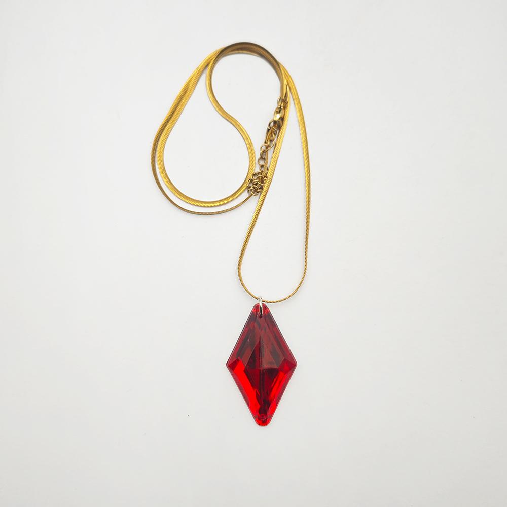 Anime Devil May Cry Dante Cosplay Necklace Red Diamond Metal Chain Adult Party Props
Anime Devil May Cry Dante Cosplay Necklace Red Diamond Metal Chain Adult Party Props