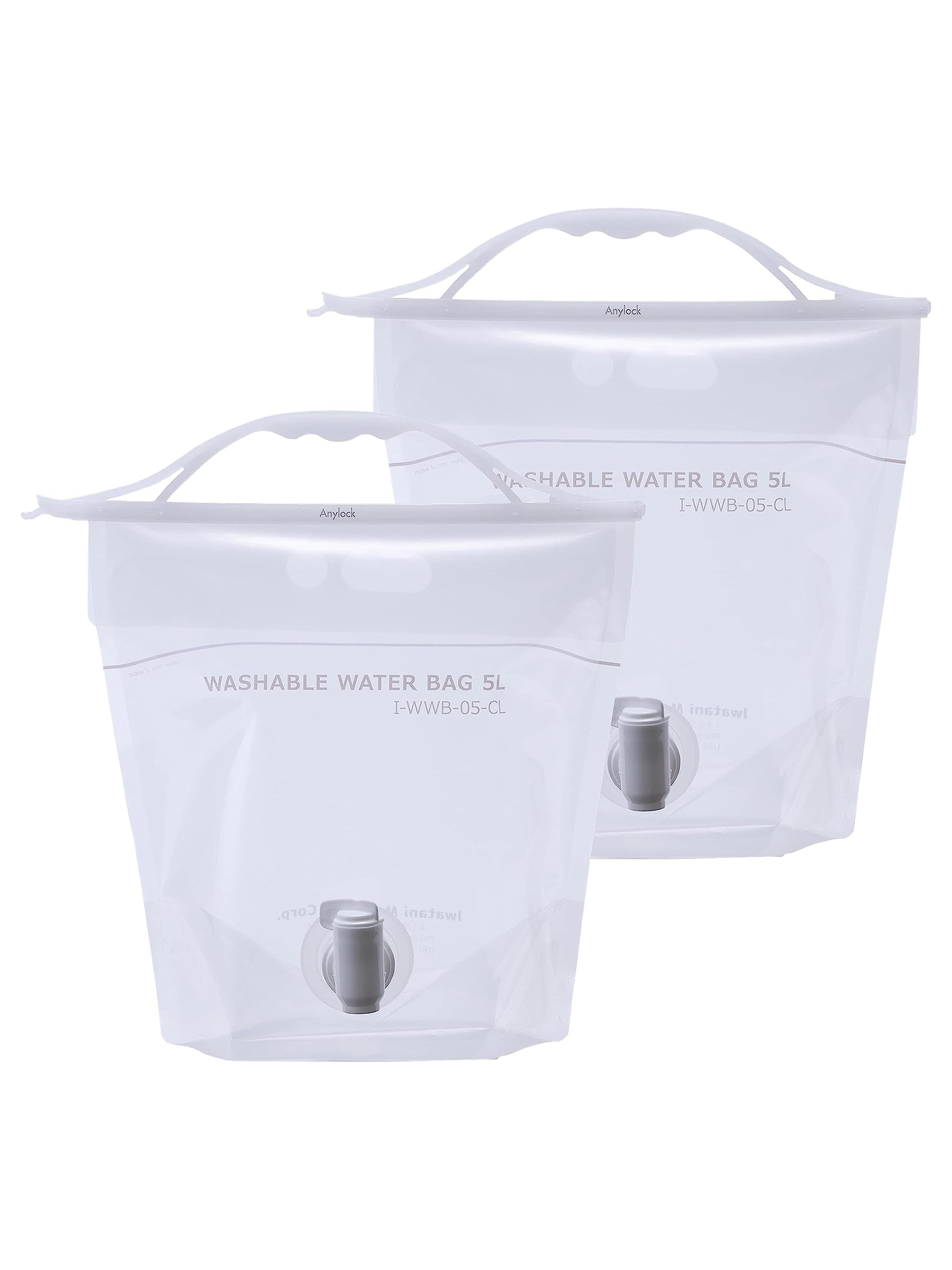 Iwatani Materials Water Washable Water Set of Comes with an Disaster Folds Compactly Tank, Bag, 5L, 2, Clear, WWB-5CL, Washable, Dry, Easy-to-Pour
Iwatani Materials Water Washable Water Set of Comes with an Disaster Folds Compactly Tank, Bag, 5L, 2, Clear, WWB-5CL, Washable, Dry, Easy-to-Pour