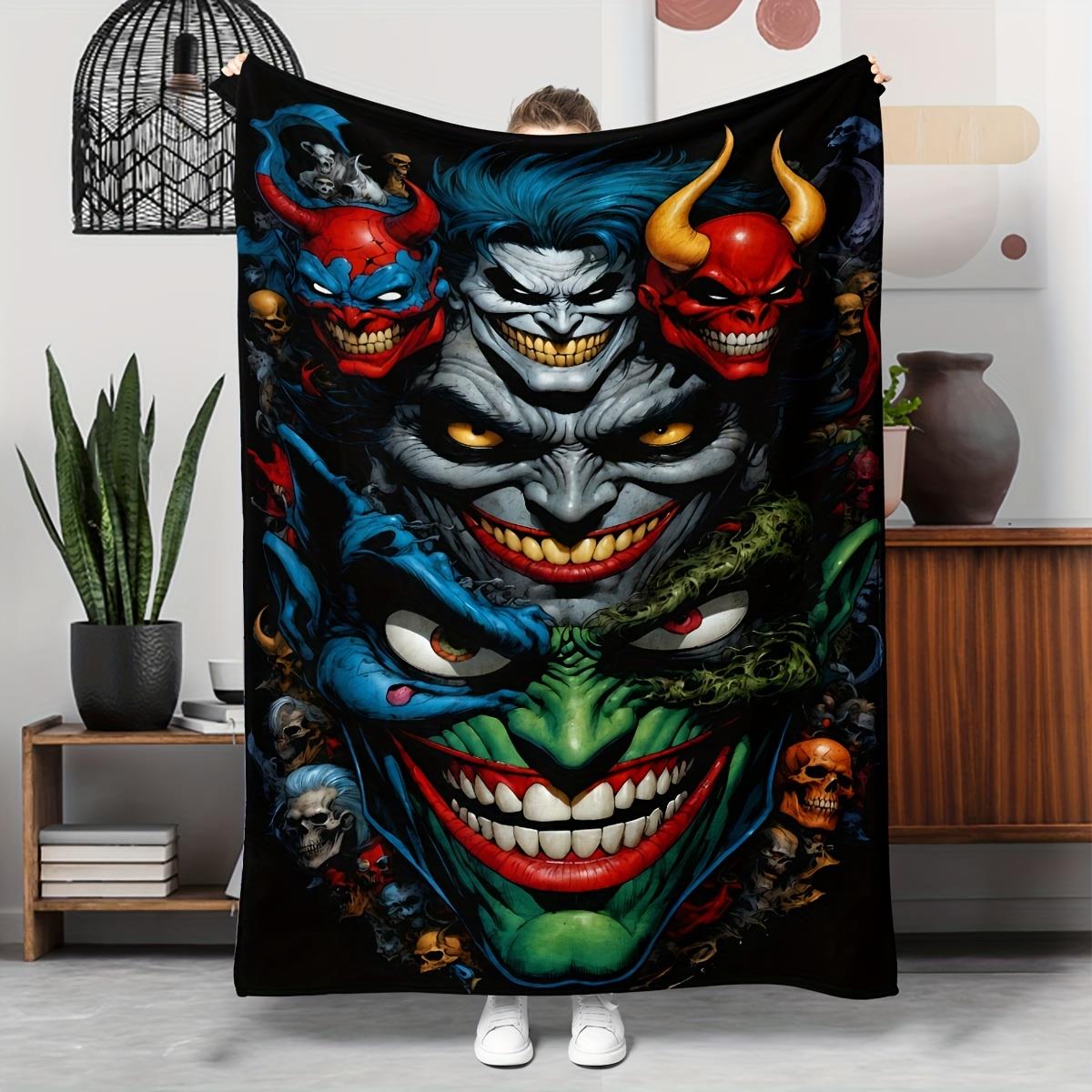 Cartoon art pattern of the clown Flannel printed blanket suitable for all seasons suitable for living room office sofa travel 75x100cm
Cartoon art pattern of the clown Flannel printed blanket suitable for all seasons suitable for living room office sofa travel 75x100cm