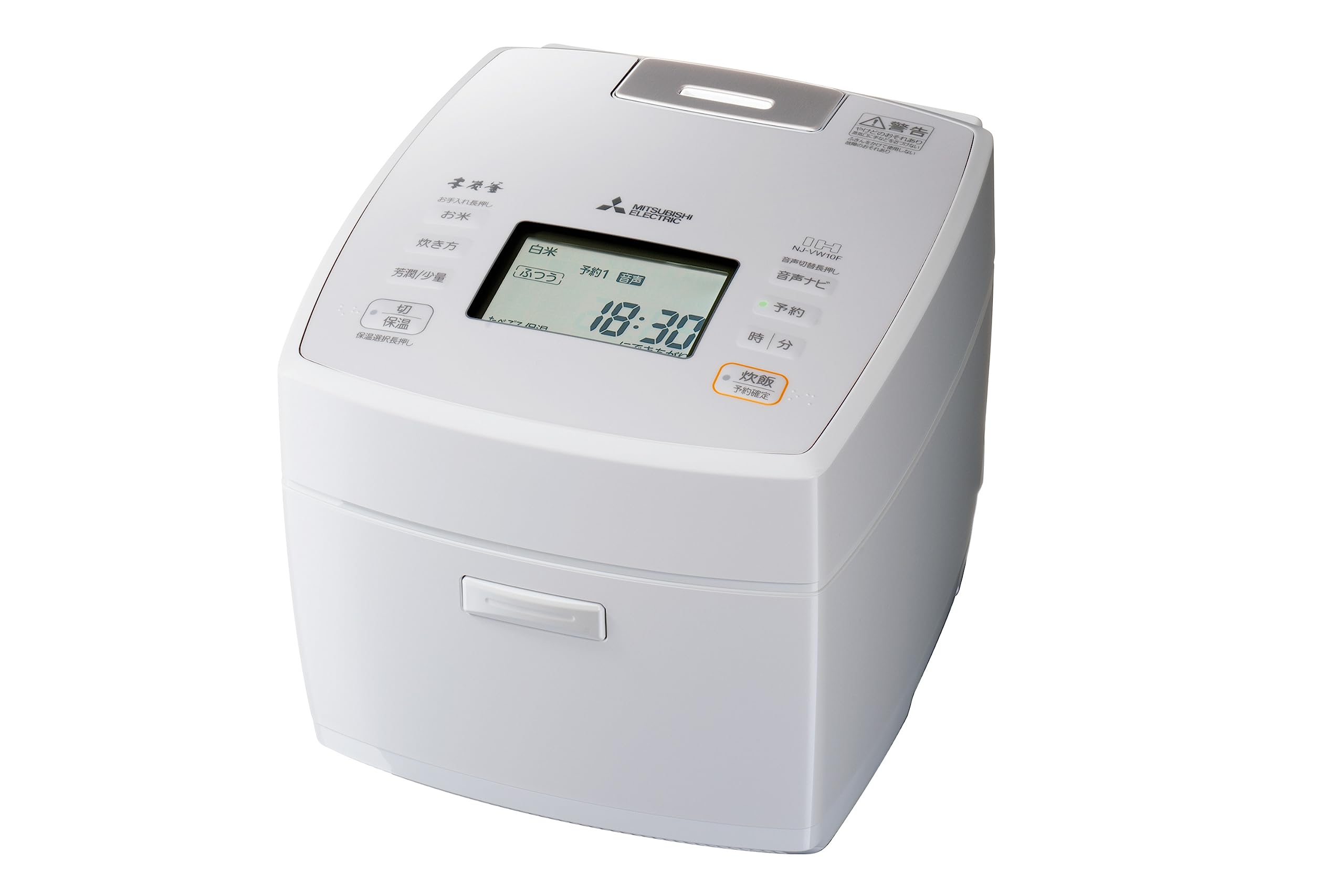 Mitsubishi Electric Rice IH Made in Genuine Charcoal Pot Freezing Rich Cooking White Snow Cooker, 5.5 Cups, Type, Japan, (Kamado Structure), Mode,
Mitsubishi Electric Rice IH Made in Genuine Charcoal Pot Freezing Rich Cooking White Snow Cooker, 5.5 Cups, Type, Japan, (Kamado Structure), Mode,