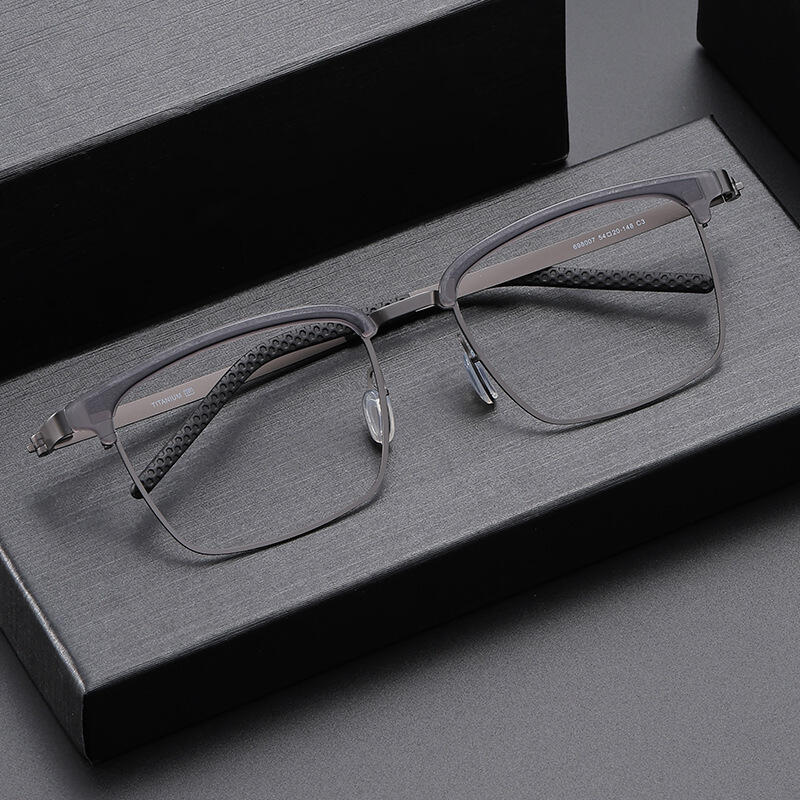 Geek Chic Rimless Semi-Rimless Horn-Rimmed Glasses Titanium Frame 698007 Single product
Geek Chic Rimless Semi-Rimless Horn-Rimmed Glasses Titanium Frame 698007 Single product