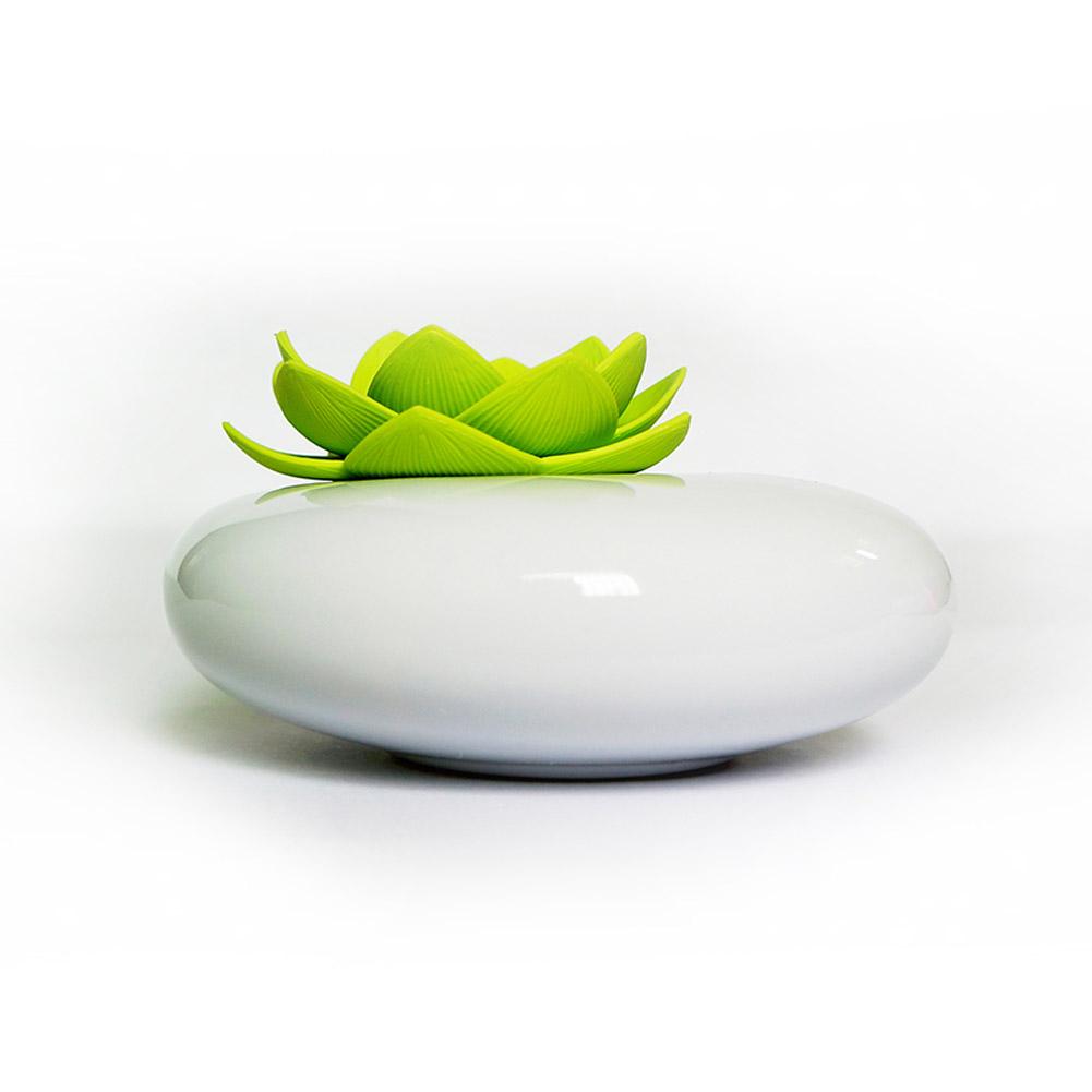 Home Lotus Shape Silent Ceramic Ultrasonic Aroma Air Humidifier Green with white base
Home Lotus Shape Silent Ceramic Ultrasonic Aroma Air Humidifier Green with white base