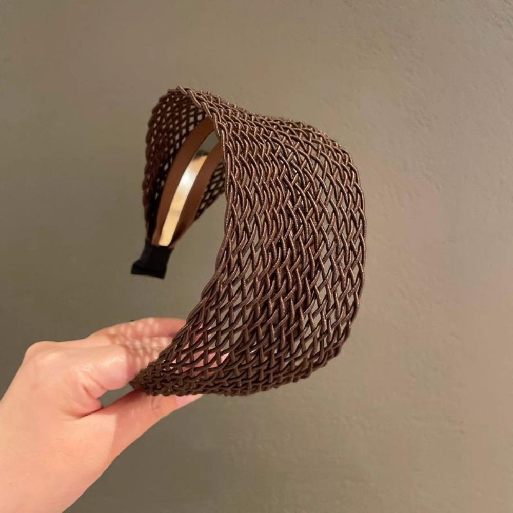 Wide Edge Women Headband Relaxed Hollow Woven Hair Ornament Elegant Hair Hoop Women Girls
Wide Edge Women Headband Relaxed Hollow Woven Hair Ornament Elegant Hair Hoop Women Girls
