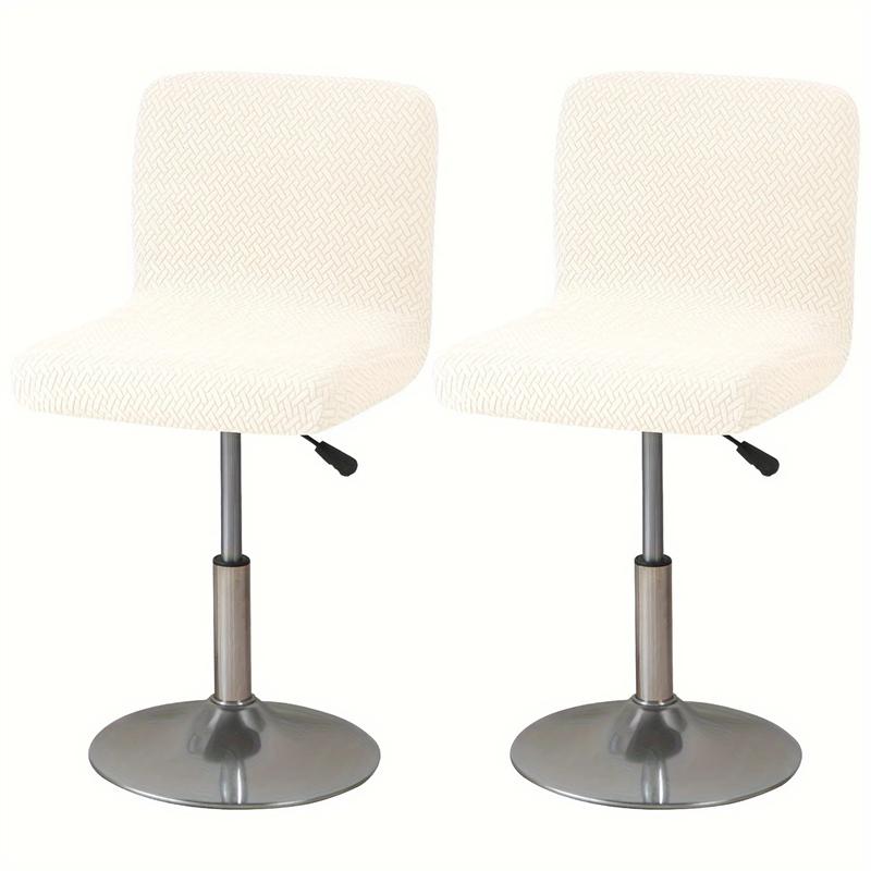 Solid Color Jacquard Bar Chair Covers Stretch Short Back Stool Seat Slipcovers Dining Small Size Chair Case Banquet Party 1pc
Solid Color Jacquard Bar Chair Covers Stretch Short Back Stool Seat Slipcovers Dining Small Size Chair Case Banquet Party 1pc