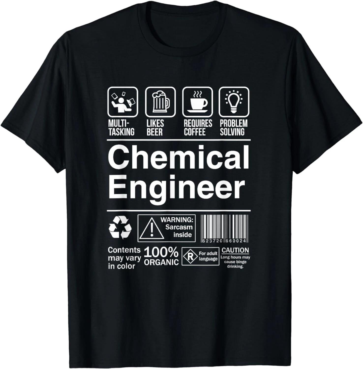 Chemical Engineer Funny Sarcastic Label Tee Shirts Gift Unisex T-Shirt 4XL
Chemical Engineer Funny Sarcastic Label Tee Shirts Gift Unisex T-Shirt 4XL