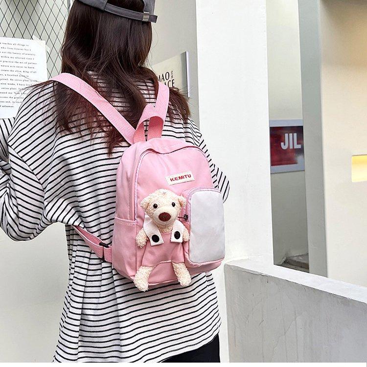 Cute Bear Accessories Bag Children s Backpack Kindergarten Elementary School Bag Baby Zero рожевий
Cute Bear Accessories Bag Children s Backpack Kindergarten Elementary School Bag Baby Zero рожевий
