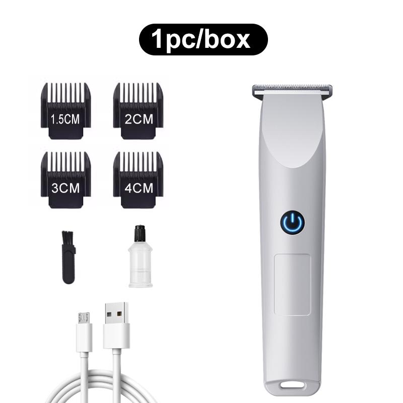 Конструкция регулируемой режущей головки с зарядкой через USB для электрической машинки для стрижки волос и бороды белый
Конструкция регулируемой режущей головки с зарядкой через USB для электрической машинки для стрижки волос и бороды белый