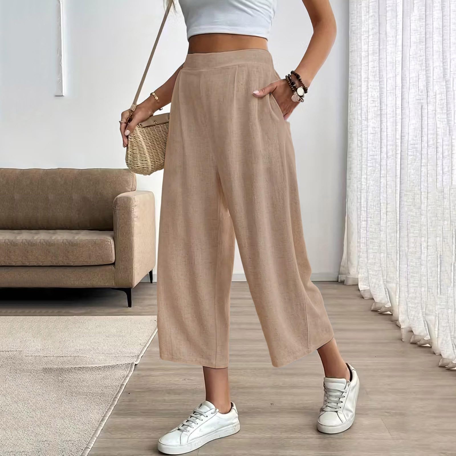 Women s Color Loose Straight Leg Pants With Pockets And Lace XXL хакі
Women s Color Loose Straight Leg Pants With Pockets And Lace XXL хакі