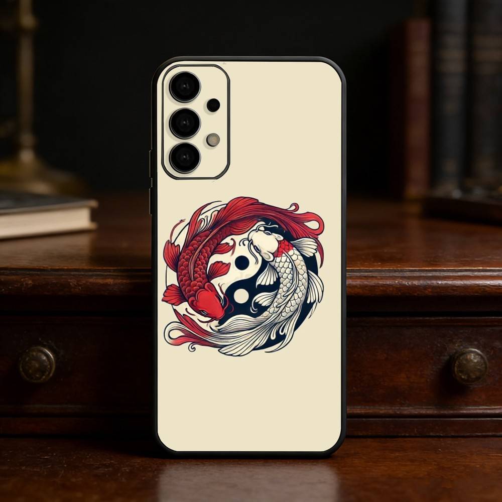 Koi Carp Fish Yin Yang Art phone Case For Samsung S25,24,21,22,23,30,Ultra,20,Plus,Fe,Lite,Note Soft Black Cover Samsung S24fe
Koi Carp Fish Yin Yang Art phone Case For Samsung S25,24,21,22,23,30,Ultra,20,Plus,Fe,Lite,Note Soft Black Cover Samsung S24fe