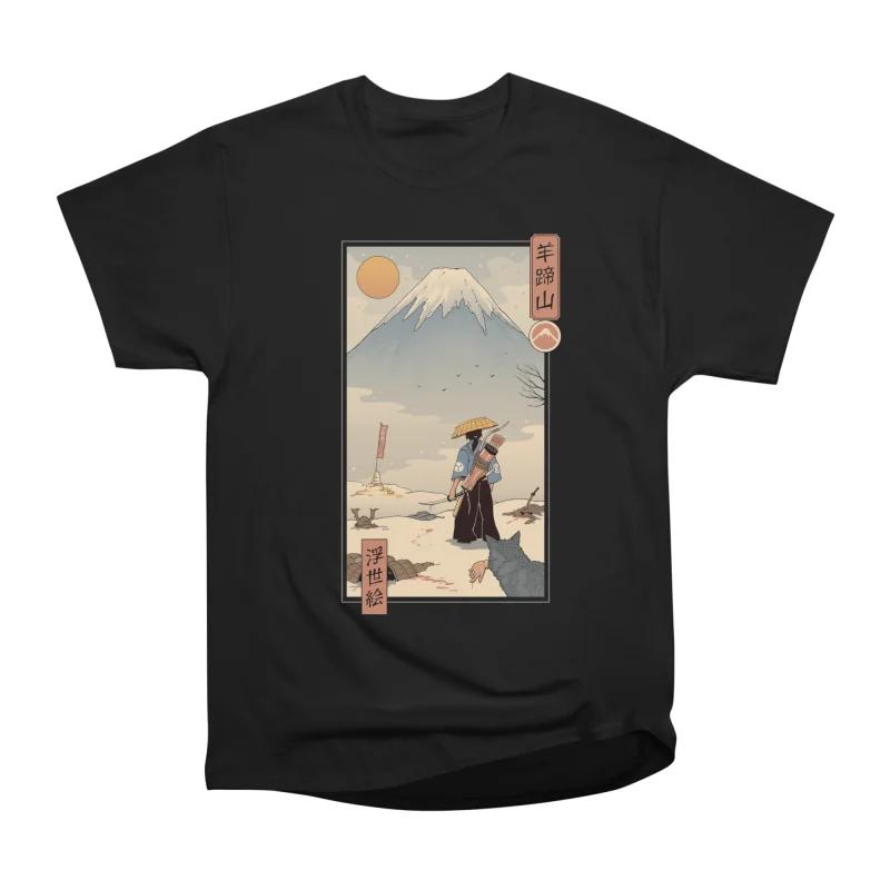 Men Casual Shirts Short Sleeves SAMURAI IN MT YOTEI Black Tees Oversized T-shirts S чёрный
Men Casual Shirts Short Sleeves SAMURAI IN MT YOTEI Black Tees Oversized T-shirts S чёрный