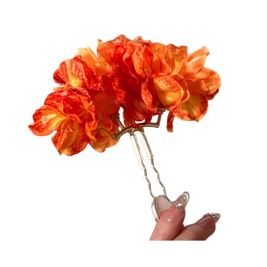 Hair Stick Artificial Flower Decor Bun Hair Organizer Easy to Wear Decorative Broken Hair Fixer Handmade помаранчевий
Hair Stick Artificial Flower Decor Bun Hair Organizer Easy to Wear Decorative Broken Hair Fixer Handmade помаранчевий