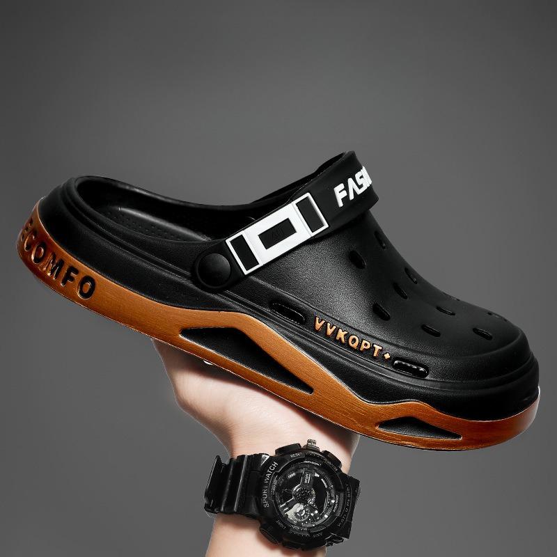 Fashion Sandals Men s EVA Casual Comfortable Hole Garden Shoes Outdoor Men s Beach Sandals Indoor Home Unisex Slippers 44-45 золотий
Fashion Sandals Men s EVA Casual Comfortable Hole Garden Shoes Outdoor Men s Beach Sandals Indoor Home Unisex Slippers 44-45 золотий