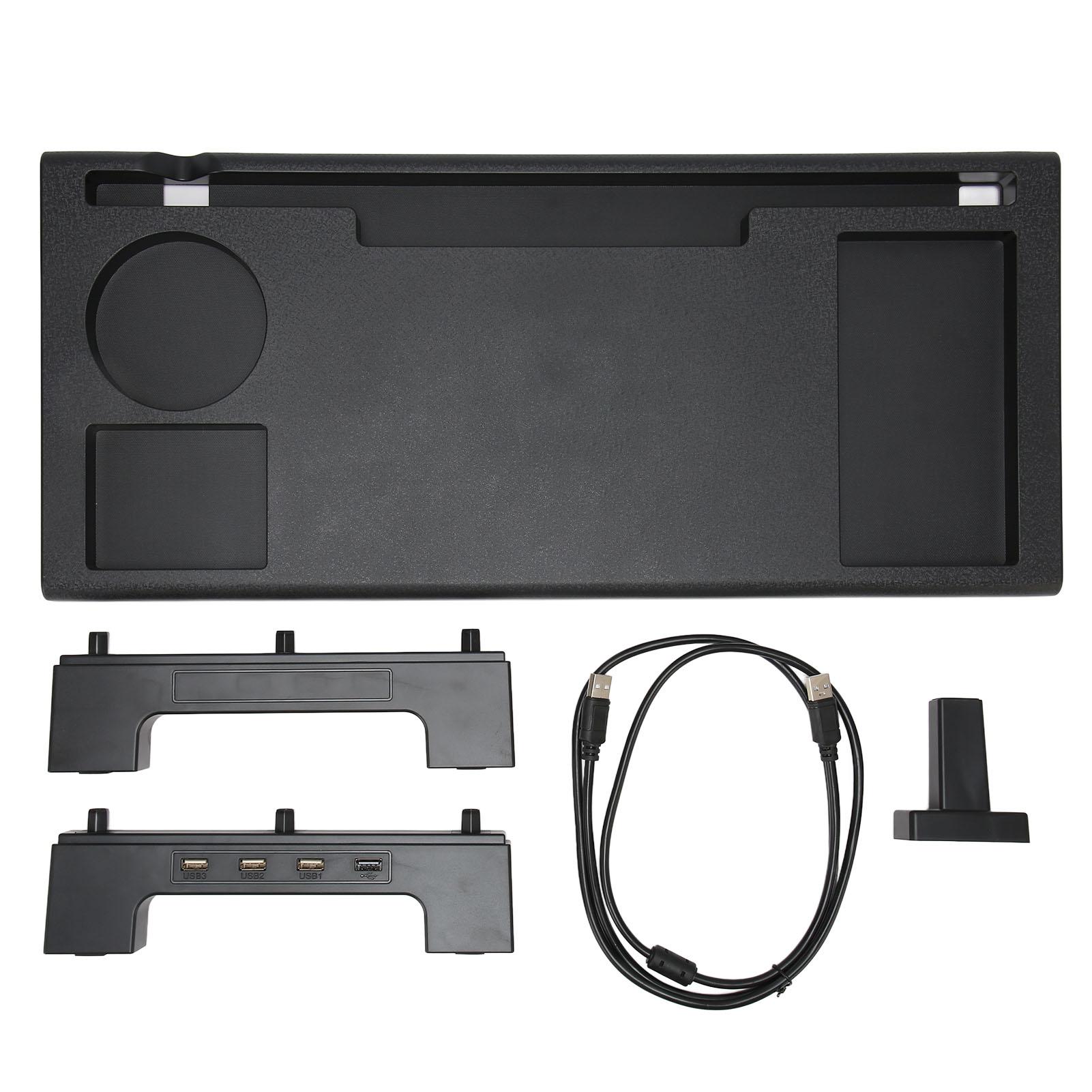 Monitor Riser Stand 3 USB Output Ergonomic Strong Plastic Easy Assembly Desktop Monitor Stand for
Monitor Riser Stand 3 USB Output Ergonomic Strong Plastic Easy Assembly Desktop Monitor Stand for