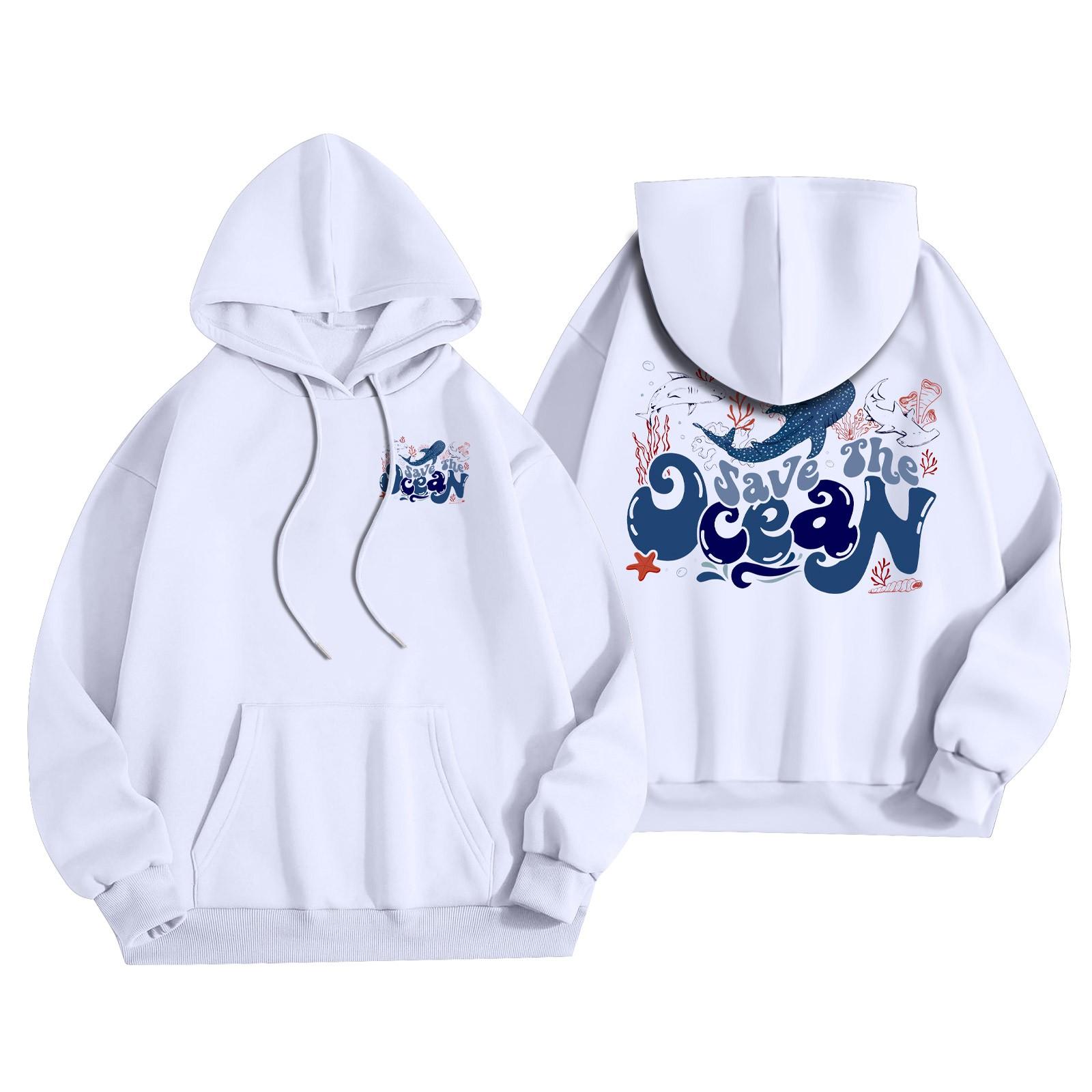 Женский модный легкий свитер с длинными рукавами и карманами с цветочным принтом M белый
Женский модный легкий свитер с длинными рукавами и карманами с цветочным принтом M белый