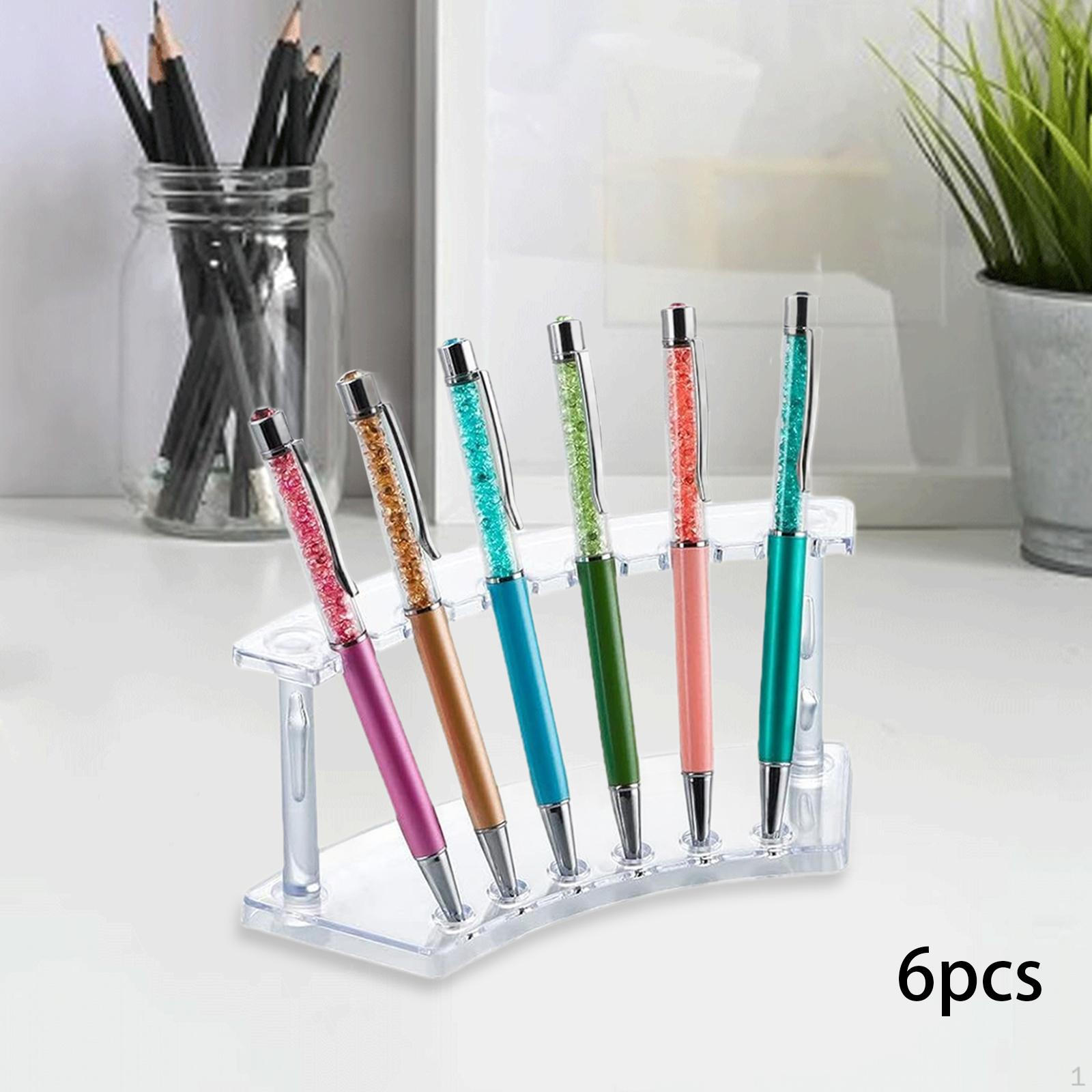 6x Pen Display Stand Paintbrush Rack Decor Acrylic Multifunctional Organizer 6 Slots Holder for
6x Pen Display Stand Paintbrush Rack Decor Acrylic Multifunctional Organizer 6 Slots Holder for