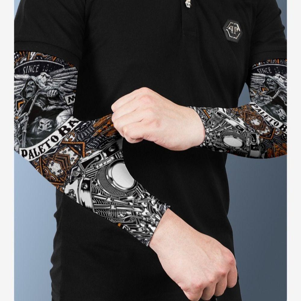Seamless Men Sunscreen Sleeve UV Protection Ice Silk Arm Sleeve Sun Protection Cover Sports style 19
Seamless Men Sunscreen Sleeve UV Protection Ice Silk Arm Sleeve Sun Protection Cover Sports style 19
