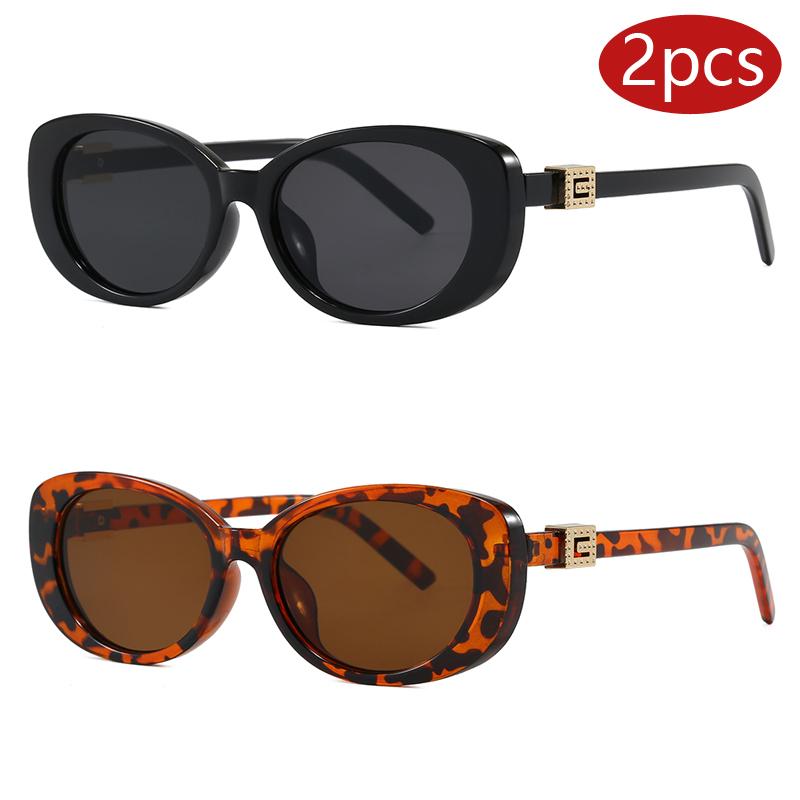 Car Sun Glasses 2pcs New Small Cat Eye Simple Sunglasses Women 2026 Luxury Sunscreen Versatile Glasses Travel Gradient Eyewear
Car Sun Glasses 2pcs New Small Cat Eye Simple Sunglasses Women 2026 Luxury Sunscreen Versatile Glasses Travel Gradient Eyewear