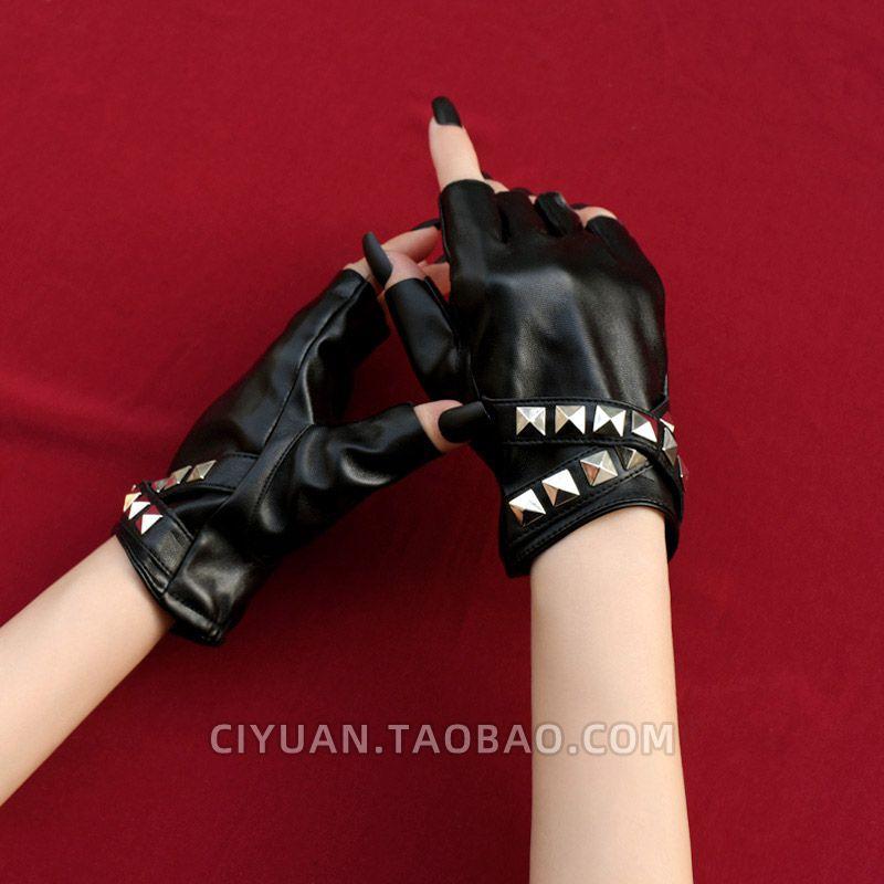 Лолита Харадзюку Панк Готика Стим Заклепки Митенки Кожаные Перчатки Аксессуары на Запястье Велосипедные Нарукавники Yabi Cos Black(A pair)
Лолита Харадзюку Панк Готика Стим Заклепки Митенки Кожаные Перчатки Аксессуары на Запястье Велосипедные Нарукавники Yabi Cos Black(A pair)