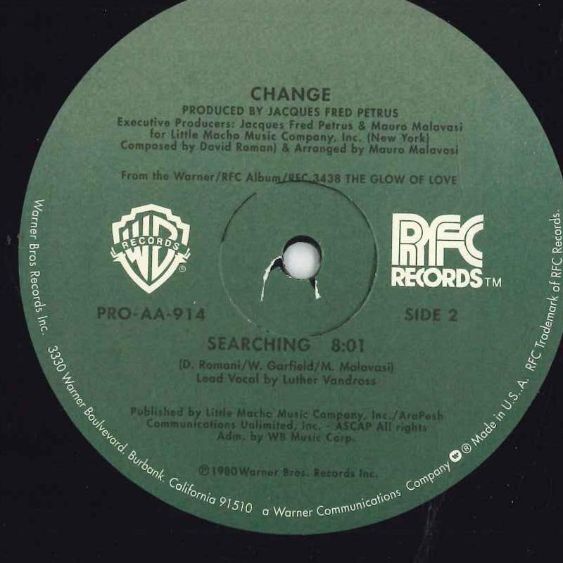 12inch Record CHANGE The Glow Of Love Searching PROA914 WARNER BROS. 2006 US SoulFunk Used
12inch Record CHANGE The Glow Of Love Searching PROA914 WARNER BROS. 2006 US SoulFunk Used