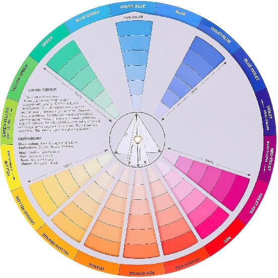 TOYANDONA Creative Color Wheel Palette Guide | Full Spectrum Tool for Artists | Learning Rotation Wheel for Art Class School and Home Decor | Mixed
TOYANDONA Creative Color Wheel Palette Guide | Full Spectrum Tool for Artists | Learning Rotation Wheel for Art Class School and Home Decor | Mixed