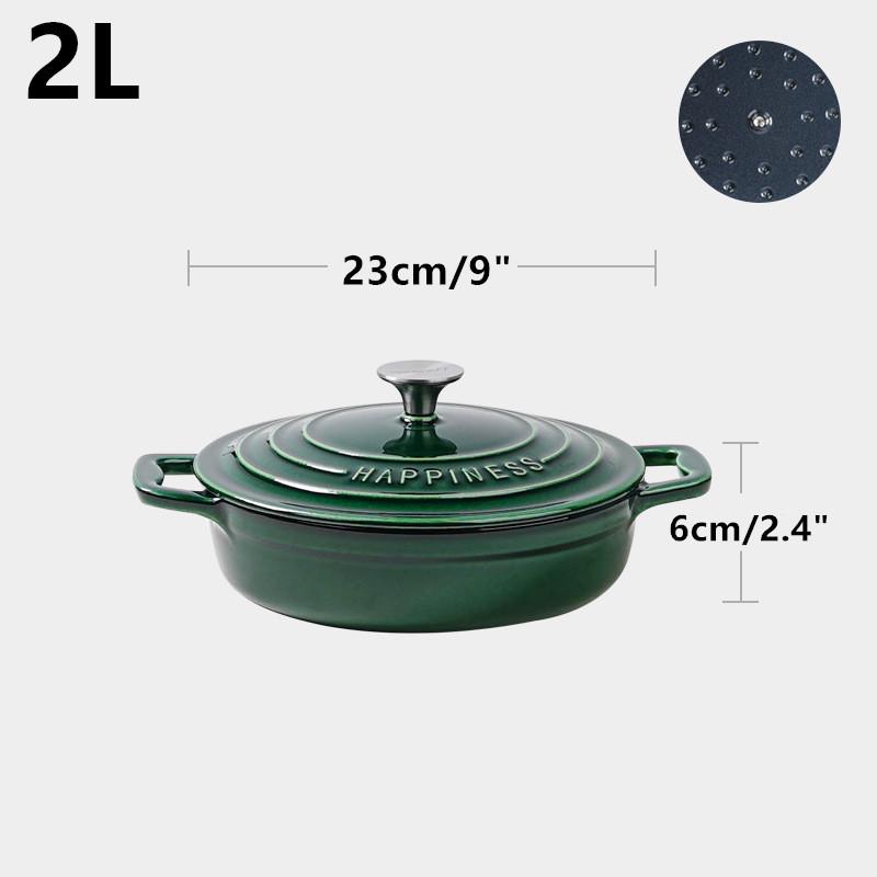 23cm Enameled Cast Iron Dutch Oven 2 Quart Heavy Soup Pot Casserole Dish For Bread Baking And Stew Kitchen Nonstick Braised Pot
23cm Enameled Cast Iron Dutch Oven 2 Quart Heavy Soup Pot Casserole Dish For Bread Baking And Stew Kitchen Nonstick Braised Pot