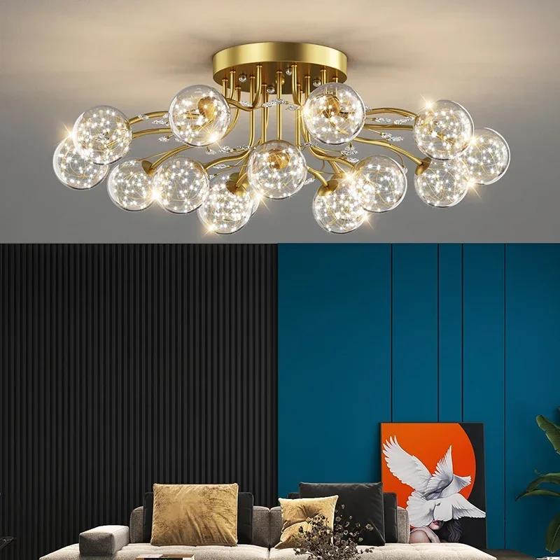 Современные стеклянные шаровые потолочные светильники G9 Led для украшения спальни, гостиной, домашнего внутреннего освещения, потолочный светодиодный кристаллический светильник Three color light
Современные стеклянные шаровые потолочные светильники G9 Led для украшения спальни, гостиной, домашнего внутреннего освещения, потолочный светодиодный кристаллический светильник Three color light