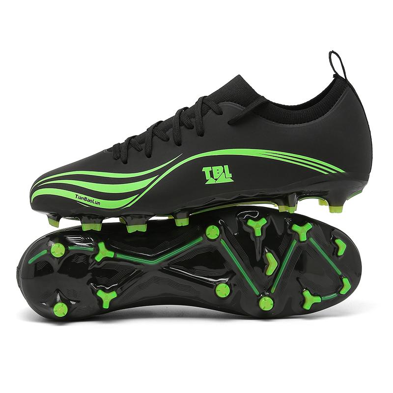 Professional Football Shoes Men‘s Spiked Soccer Cleats Futsal Training Sneakers Breathable Ultralight Knit Soccer Field Boots 39
Professional Football Shoes Men‘s Spiked Soccer Cleats Futsal Training Sneakers Breathable Ultralight Knit Soccer Field Boots 39