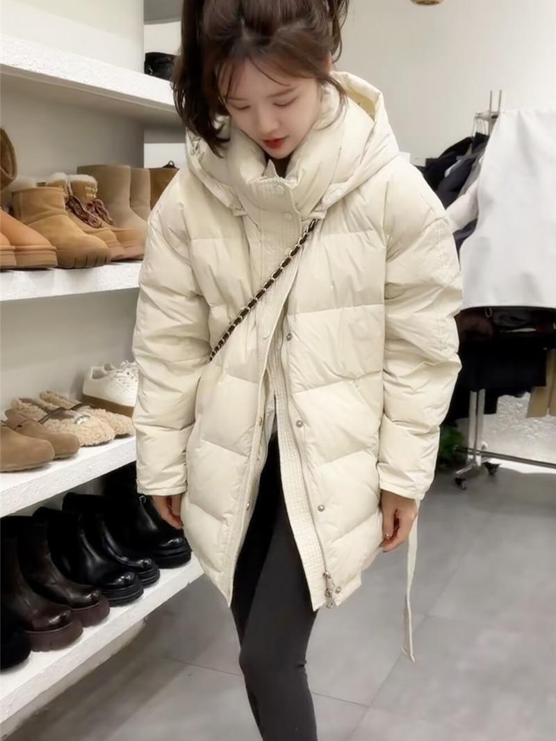 Hooded waist down cotton clothes women s 2025 winter new loose and thin thickened warm cotton-padded coat XL
Hooded waist down cotton clothes women s 2025 winter new loose and thin thickened warm cotton-padded coat XL