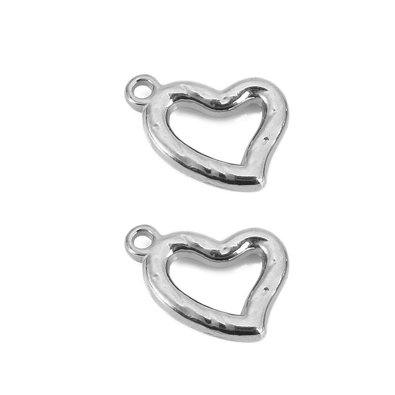 5pcs Never Fade PVD Stainless Steel Necklace Charms Lot Earrings Pendants Heart Charms for DIY Bracelet Findings Jewelry Making
5pcs Never Fade PVD Stainless Steel Necklace Charms Lot Earrings Pendants Heart Charms for DIY Bracelet Findings Jewelry Making