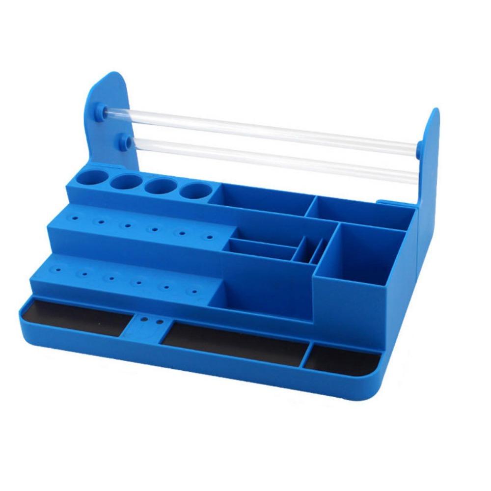 Large Capacity Screwdriver Holder Plastic Mobile Phone Repair Tool Box Professional Tool Storage темно-синий
Large Capacity Screwdriver Holder Plastic Mobile Phone Repair Tool Box Professional Tool Storage темно-синий