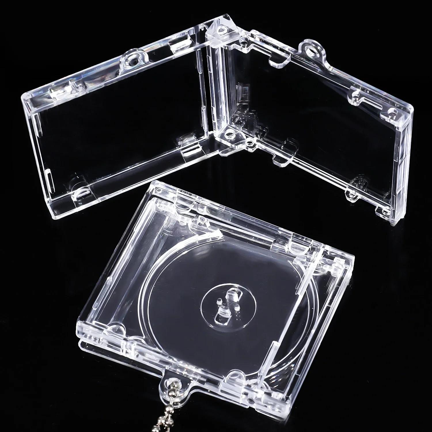 New Clear Blank Album Mini CD Case Keychain CD Player for DIY Backpack Pendant Keyring Peripheral Commemorative Album Key Holder 1pcs
New Clear Blank Album Mini CD Case Keychain CD Player for DIY Backpack Pendant Keyring Peripheral Commemorative Album Key Holder 1pcs