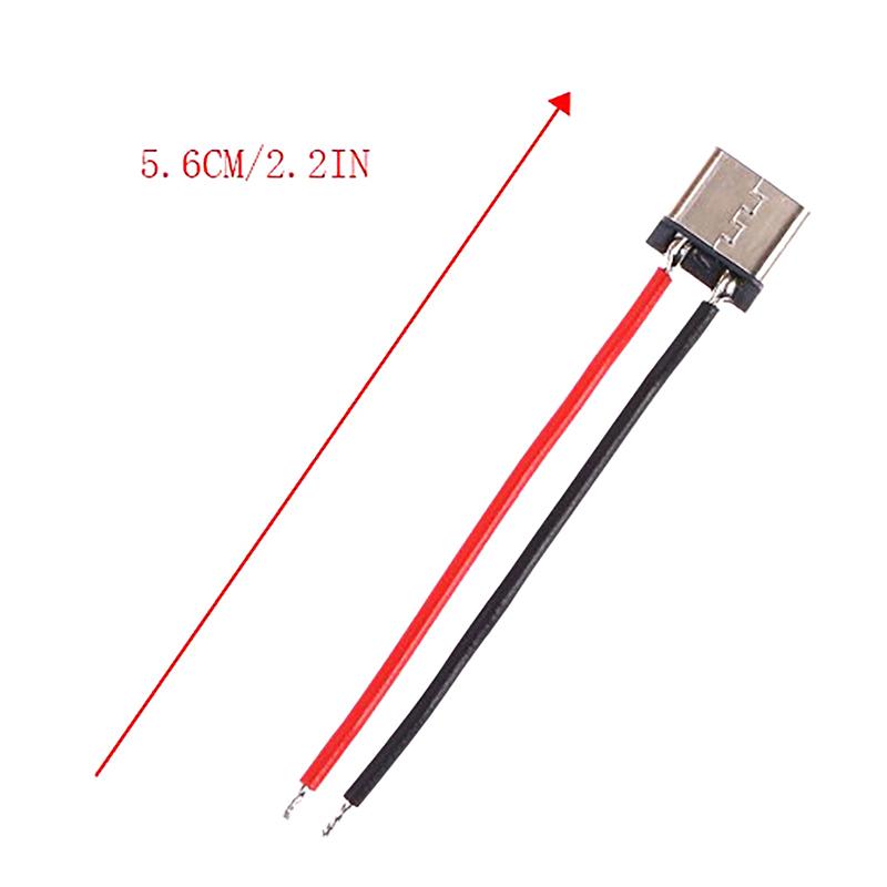 20Pcs Micro USB Type-C 2Pin Horizontal 2P Simple Soldered Male Plug-in Board Quick Charging Connector
20Pcs Micro USB Type-C 2Pin Horizontal 2P Simple Soldered Male Plug-in Board Quick Charging Connector