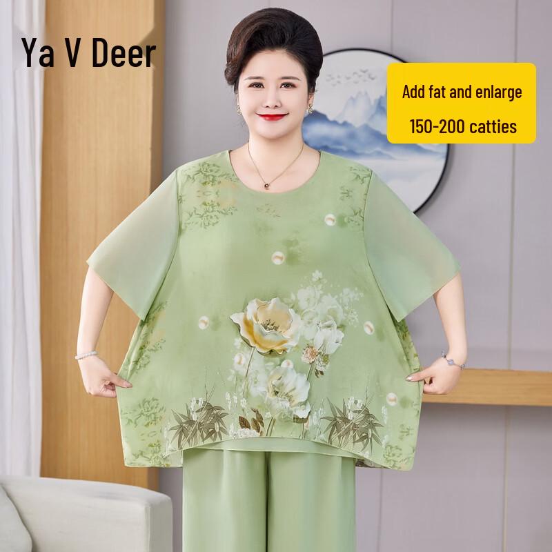 Plus Size Women s Summer Chiffon Short Sleeve & Wide-Leg Pants Set 6XL
Plus Size Women s Summer Chiffon Short Sleeve & Wide-Leg Pants Set 6XL